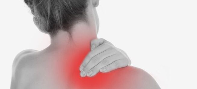 Bol s cervikalnom osteohondrozom